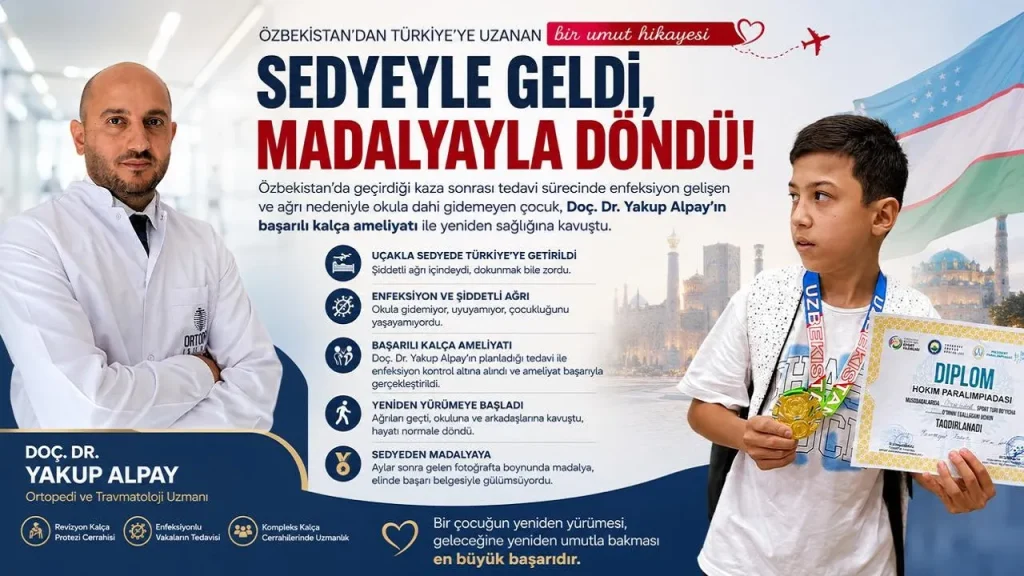 Özbekistanlı Çocuğun Hayatını Değiştiren Kalça Ameliyatı