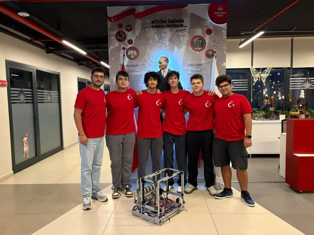 TÜRKİYE’NİN GENÇLERİ DÜNYA ROBOTİK SAHNESİNDE